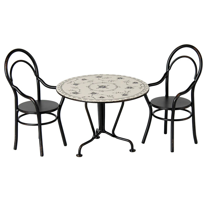 Maileg Eettafel Set met 2 Stoelen