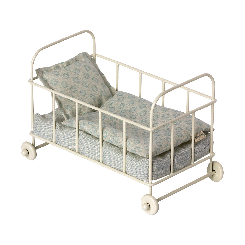 Maileg Kinderbed Micro Blauw 11-1118-01 2