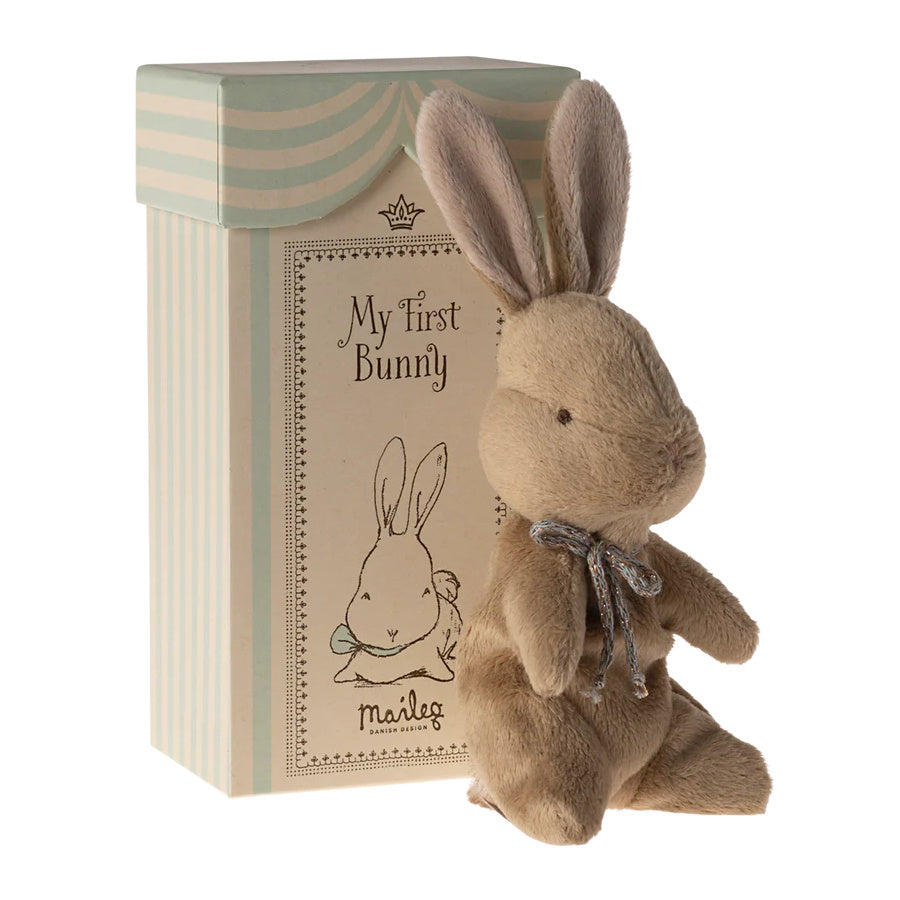 Maileg Knuffel My First Bunny - Brown 1