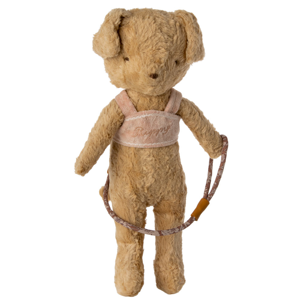 Maileg Puppy Tuigje met Riem 1