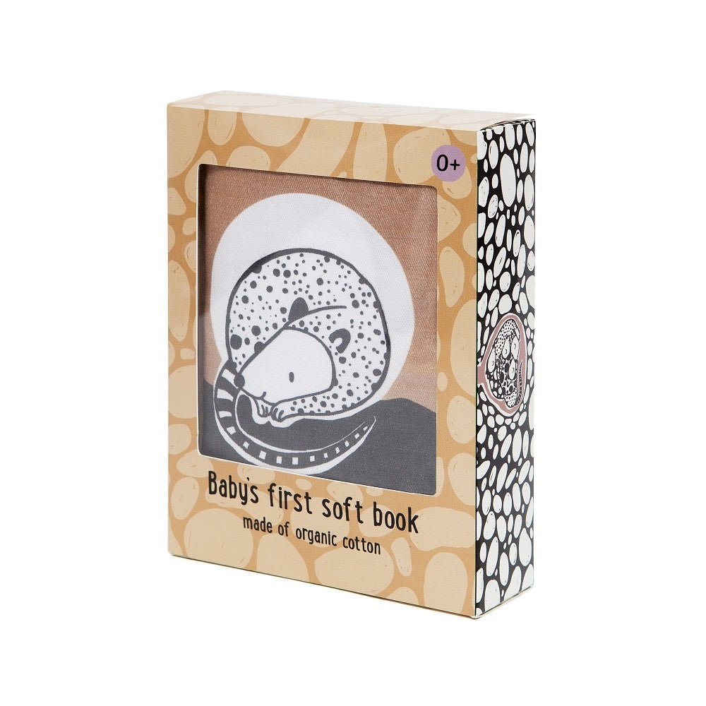 Petit Monkey Baby Soft Boekje Sleepy Wakey 1