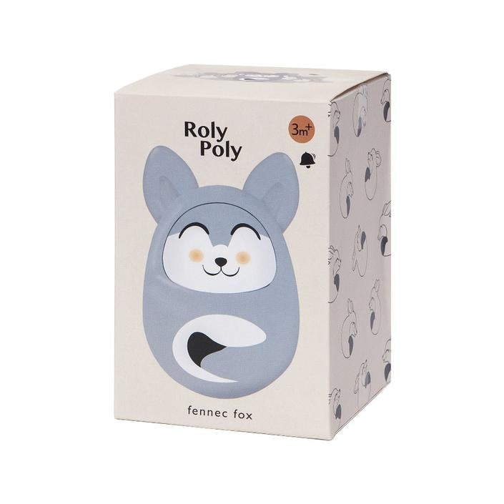 Petit Monkey Roly Poly Tuimelaar Fennex Vos Grijs 4