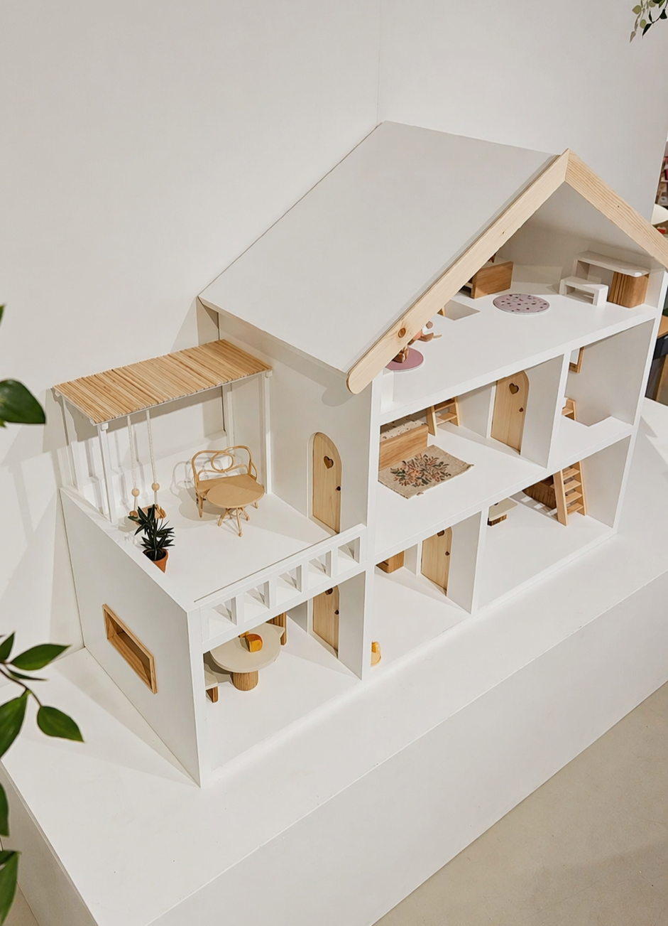 Poppenhuis met Aanbouw 2