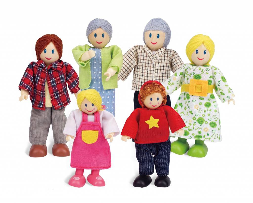 Poppenhuis poppetjes Happy Family 1 1462x1174