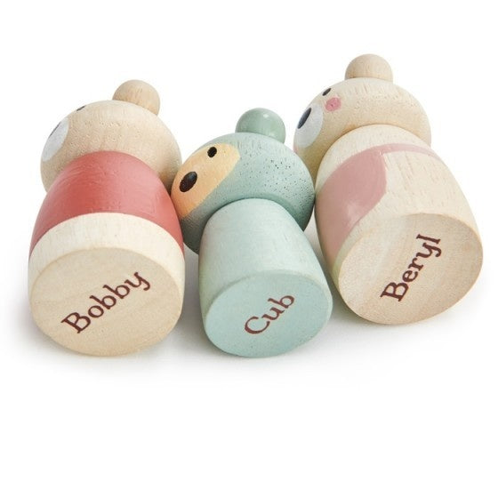 Tender leaf Toys Poppenhuis Berenfamilie 1