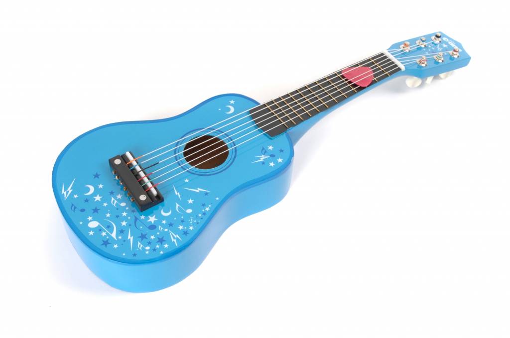 Tidlo blauwe gitaar 2